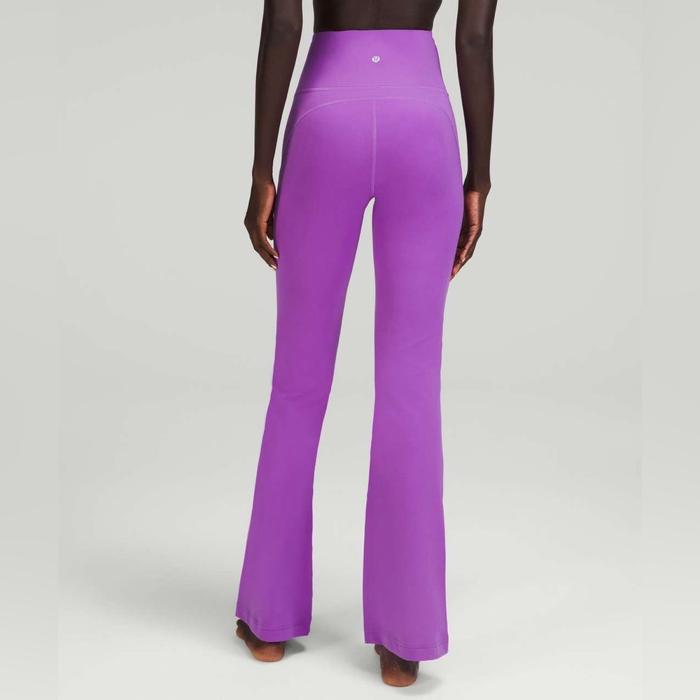 lululemon athletica Bright Purple Flare Leggings - Picture 2 of 9